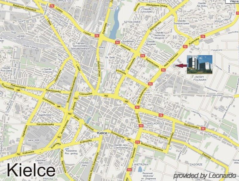 Hotel Kongresowy Kielce Eksteriør billede